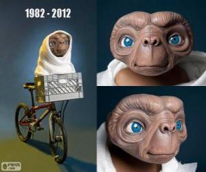 yapboz 30 Yıldönümü ET The Extra-Terrestrial (1982)